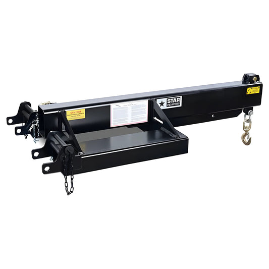 Star Industries 1360B | Forklift Jib Boom | 7' ft to 12' ft Adjustable