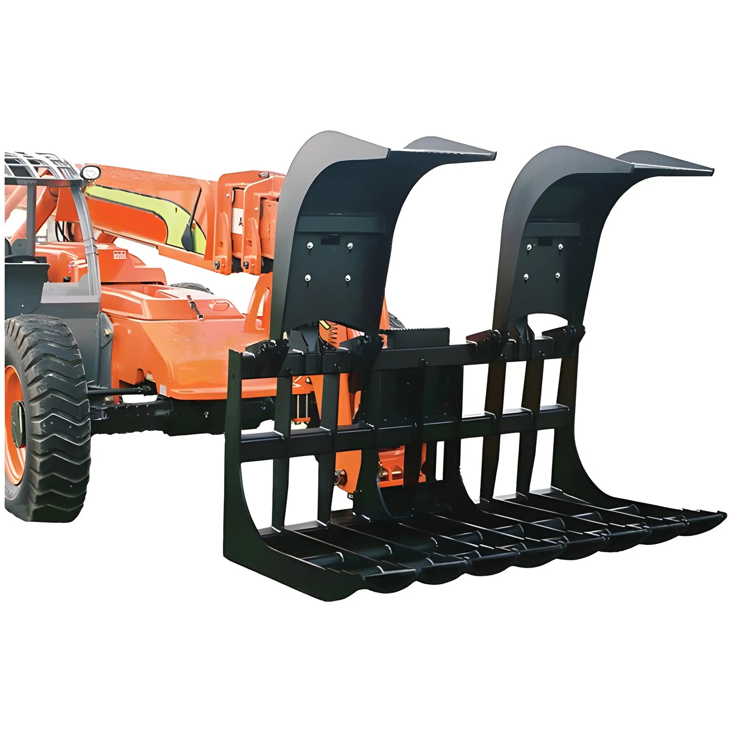 Star Industries 170-66 | 66'' Heavy Duty Skid-Steer Root Grapple Bucket