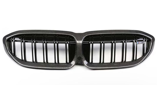 G20 Carbon Fiber Front Grille Dual Slat (BMW 3 Series G20/G21/G28 PRE-LCI)