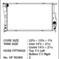 CSF 2011+ BMW 1 Series M / 07-11 BMW 335i / 2009+ BMW Z4 sDrive30i/Z4 sDrive35i (A/T Only) Radiator
