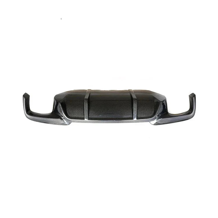 F10 5-Series V Style Carbon Fiber Rear Diffuser - F10 5-Series 528i 530i 535i 550i M Sport