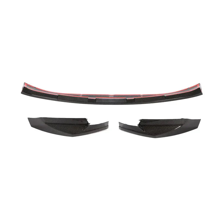 G8X M3/M4 Carbon Fiber Front Lip V2 Performance Style - G80 M3 G82 G83 M4