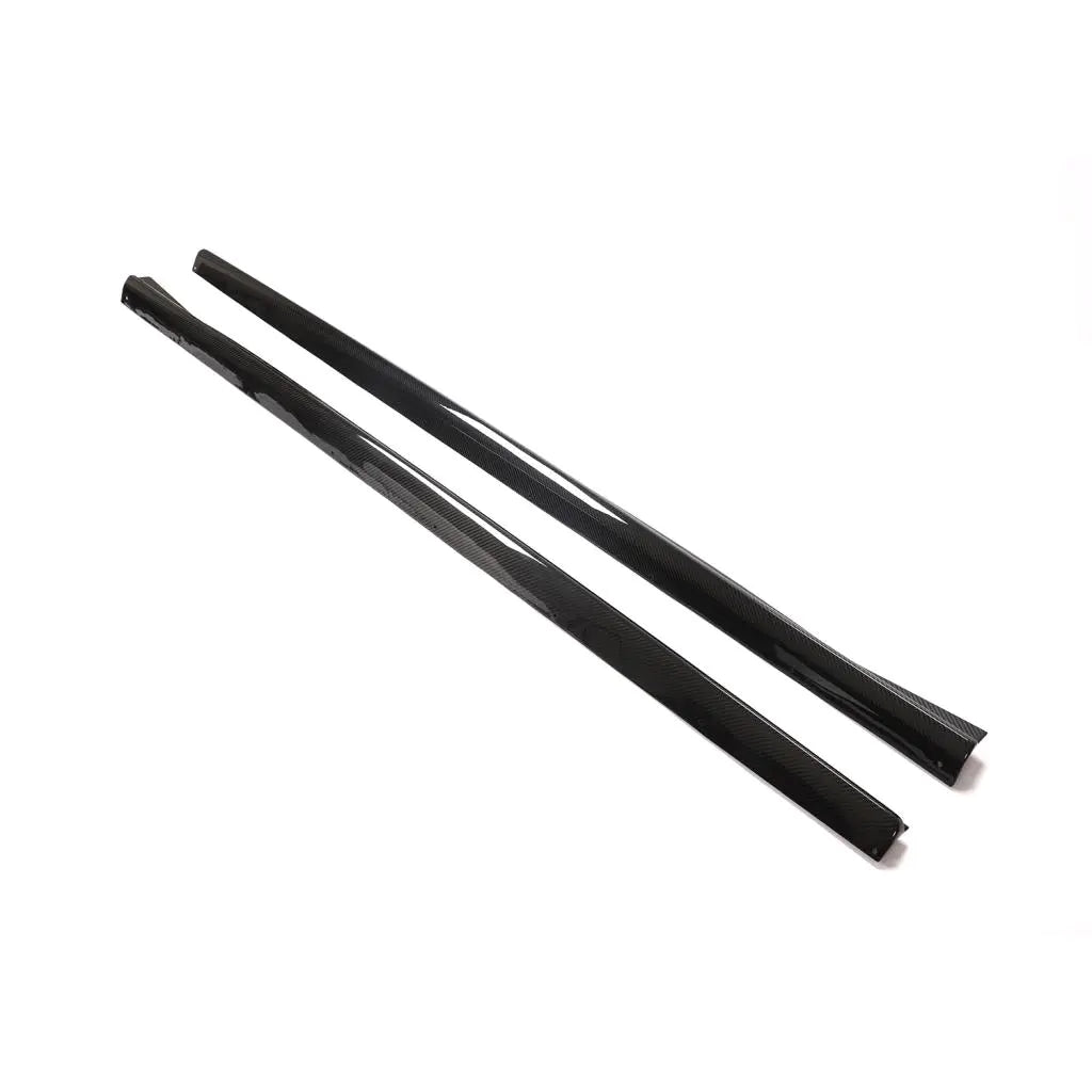 G22 Dry Carbon Fiber 3D Style Side Skirts - G22 G23 4-Serie M Sport