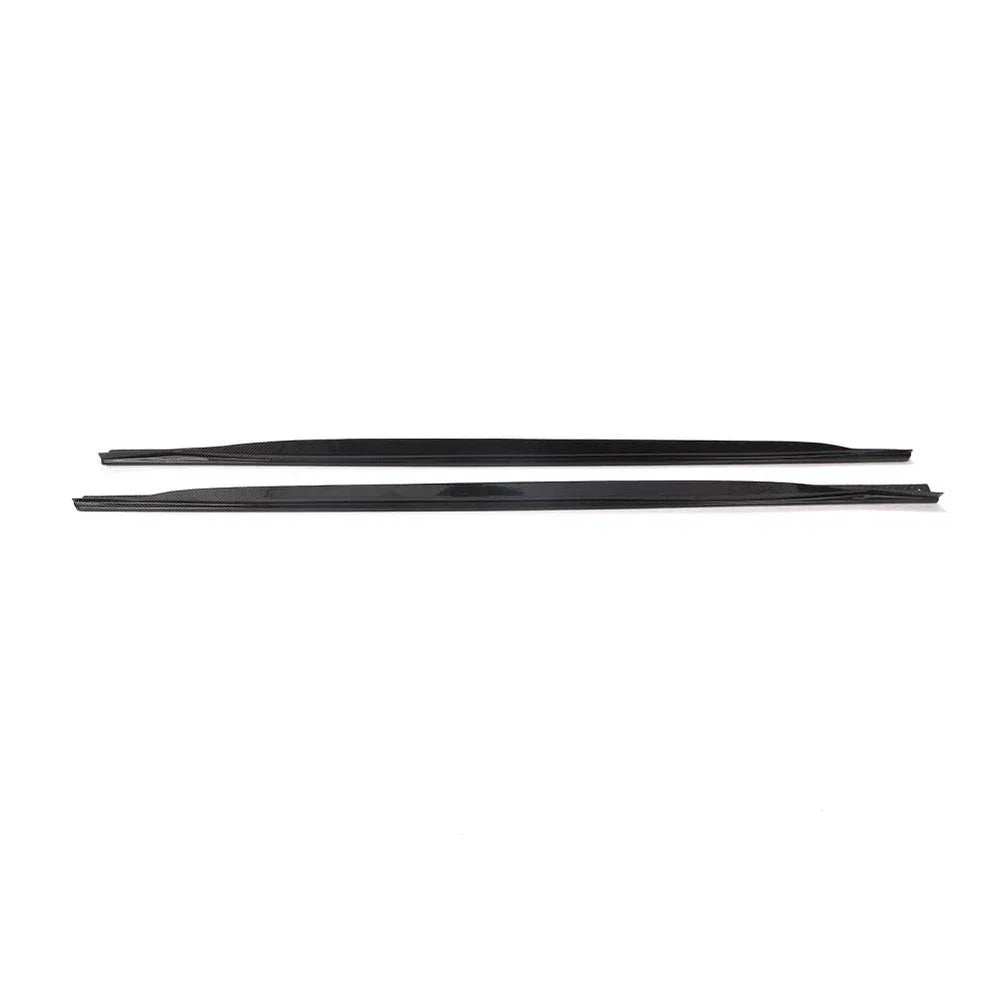 G22 Dry Carbon Fiber 3D Style Side Skirts - G22 G23 4-Serie M Sport