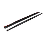 G22 Dry Carbon Fiber 3D Style Side Skirts - G22 G23 4-Serie M Sport