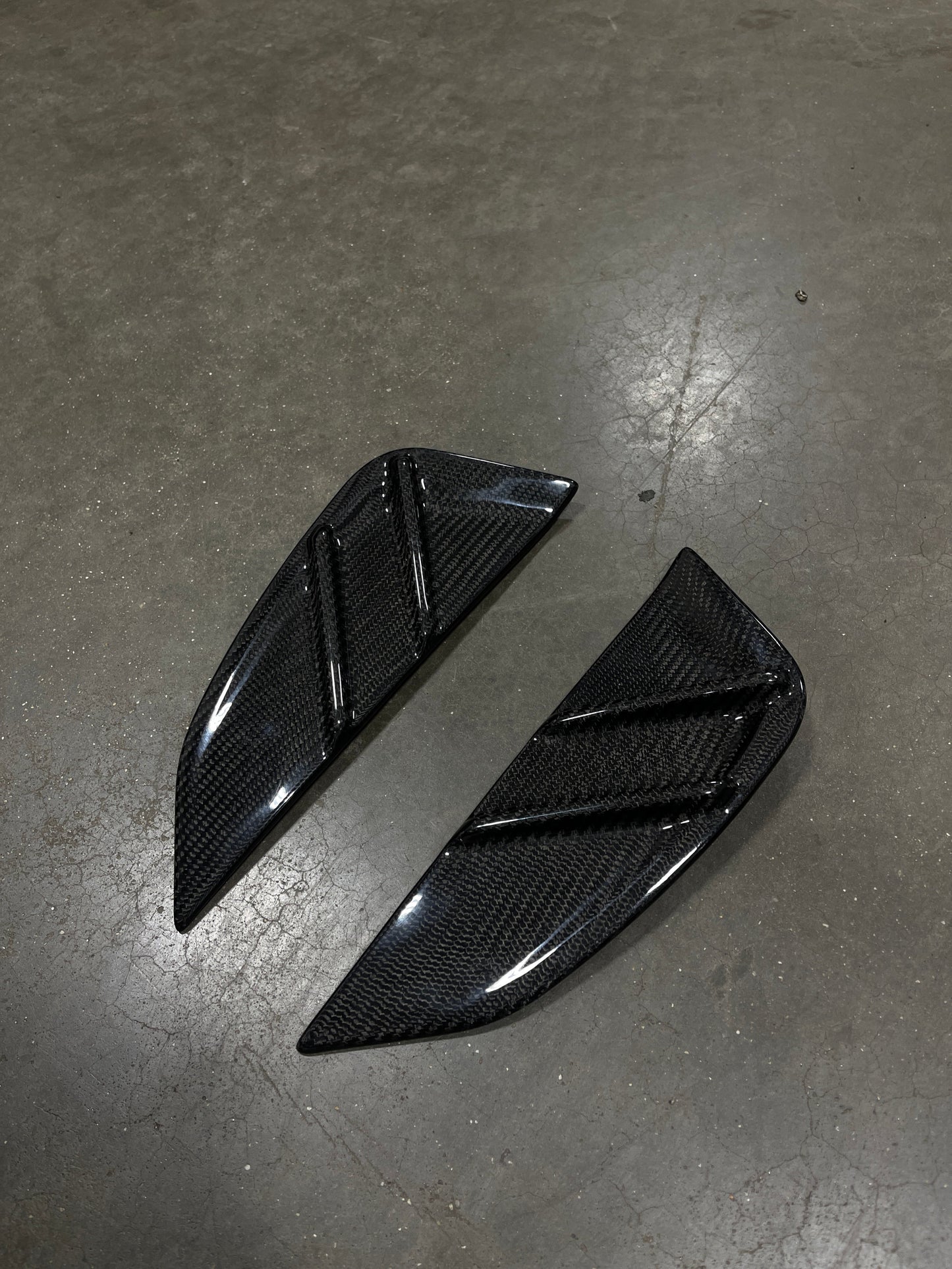 Dry Carbon Fiber Fender Trim Set Replacement - BMW G80 M3 G82 G83 M4