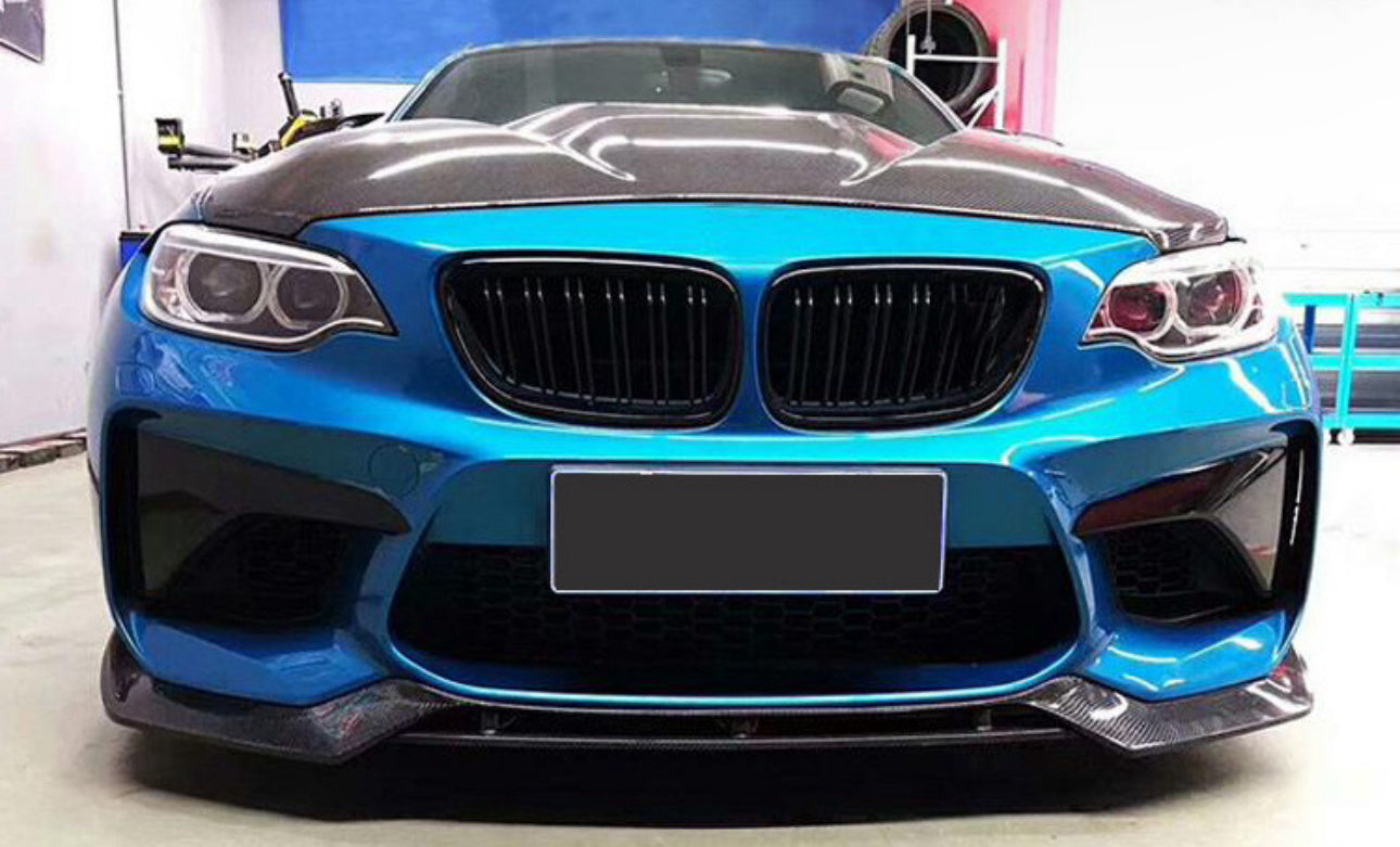 Carbon Fiber V Style Front Lip (F87 M2)