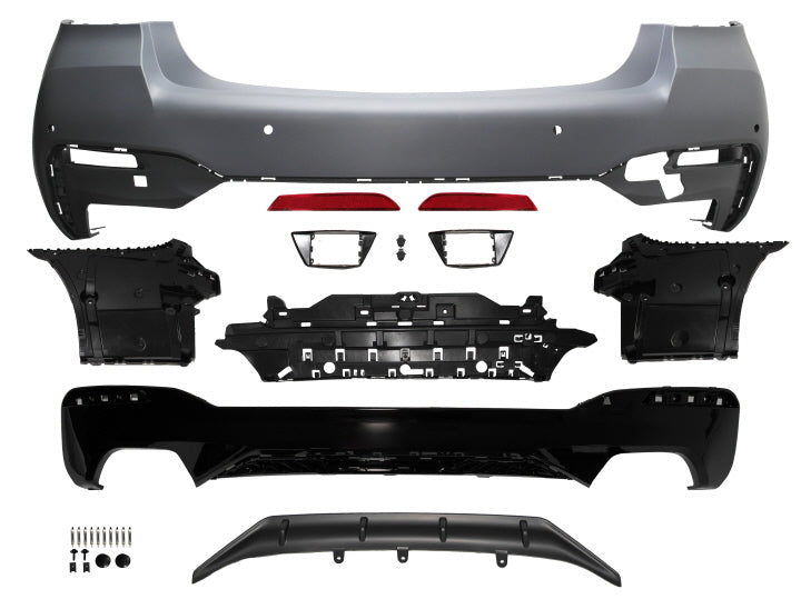 2021-2023 BMW G30 LCI Rear Bumper W/ PDC Covers