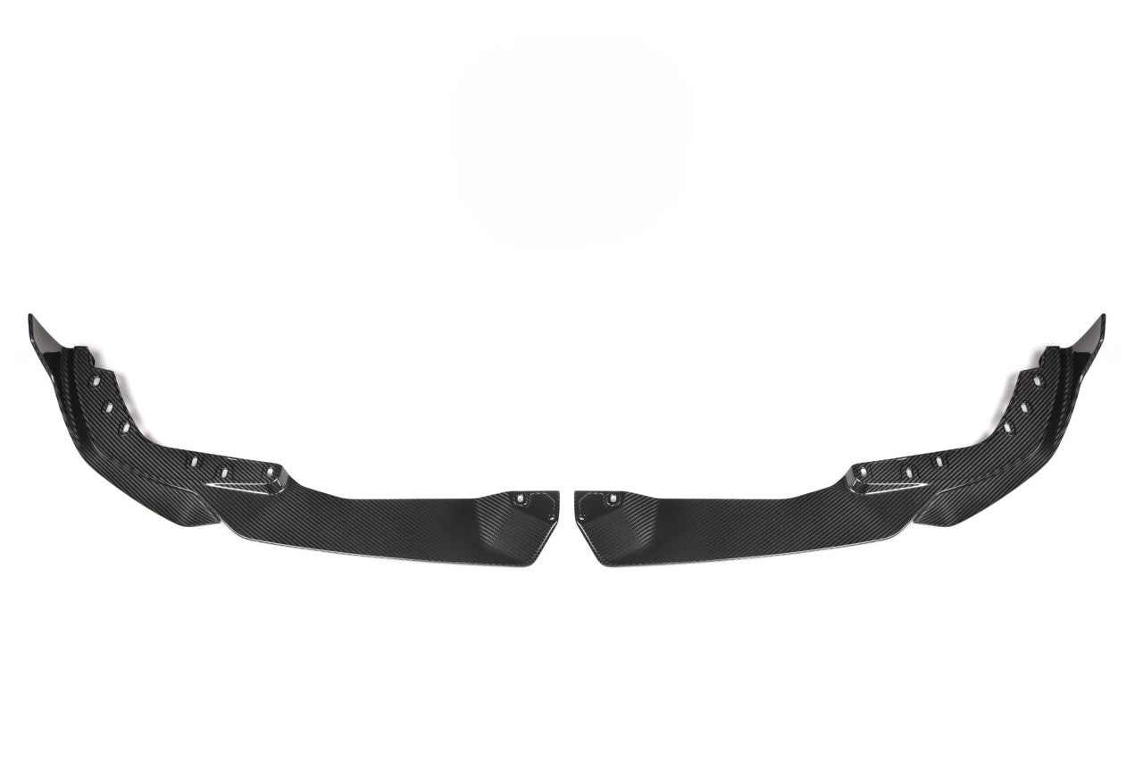 G20 LCI M Performance Style Carbon Fiber Front Lip 2pc - G20 3-Series LCI 2023+