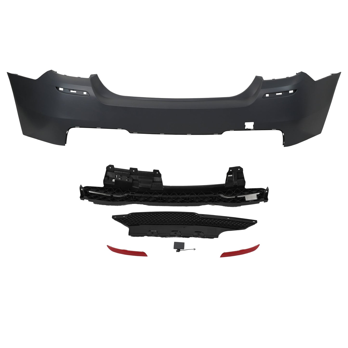 F10 5-Series M Sport Style Rear Bumper - F10 5-Series