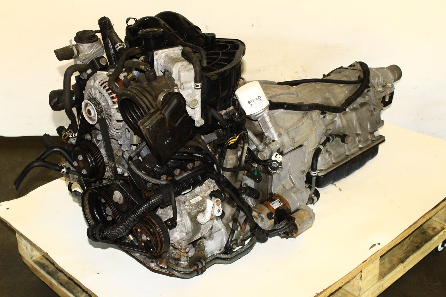 2004-2008 Mazda RX8 Engine W Automatic Transmission 4 Port Ecu Harness 13B Rotary JDM