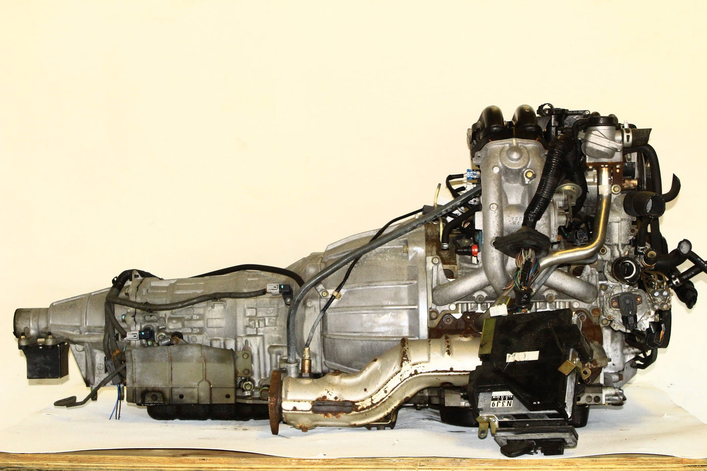 2004-2008 Mazda RX8 Engine W Automatic Transmission 4 Port Ecu Harness 13B Rotary JDM