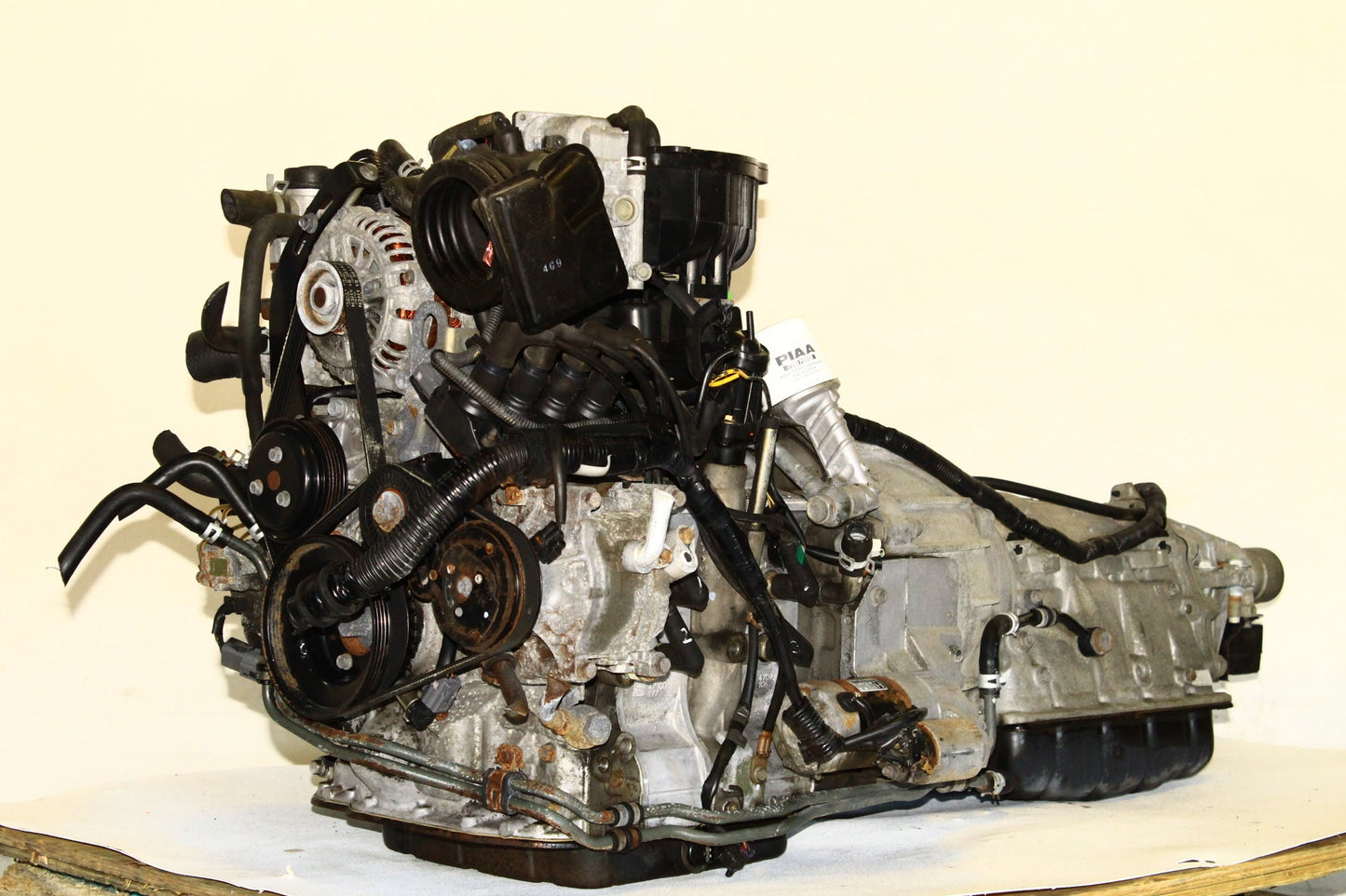 2004-2008 Mazda RX8 Engine W Automatic Transmission 4 Port Ecu Harness 13B Rotary JDM