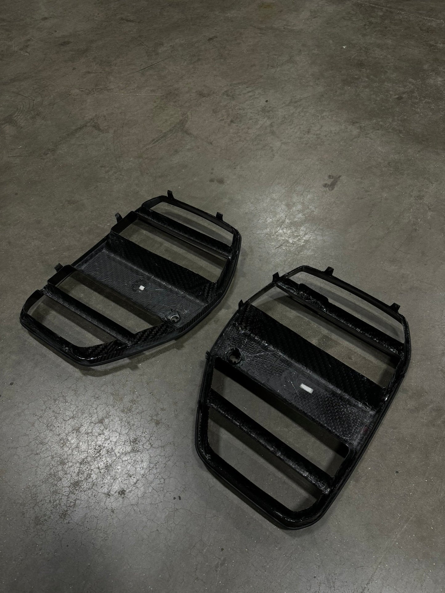 ST Style Dry Carbon Fiber Front Grille Without ACC (BMW G80/G82/G83 M3/M4)