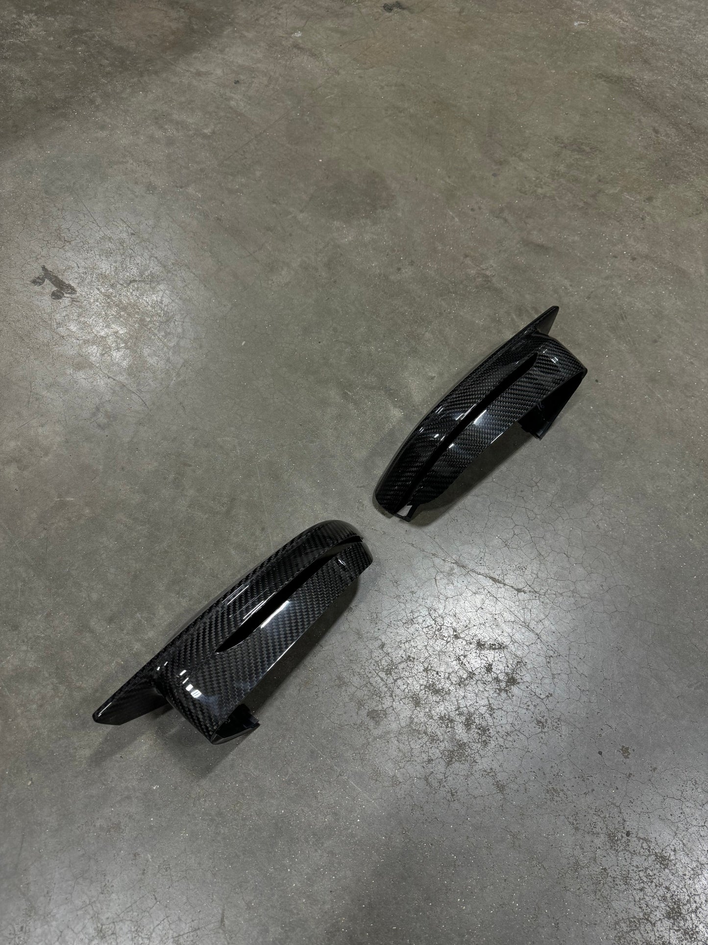 G2X Carbon Fiber M Style Mirror Cover Replacement Set - BMW G20 3-Series G42 2-Series)