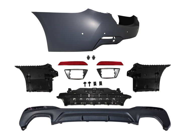 2021-2023 BMW G30 LCI Rear Bumper W/ PDC Covers