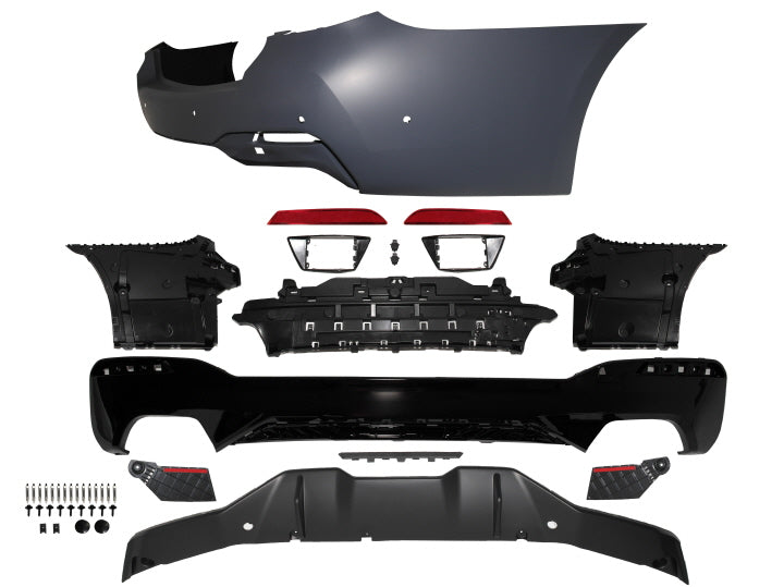 2021-2023 BMW G30 LCI Rear Bumper W/ PDC Covers