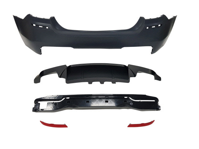 F10 5-Series M5 Style Rear Bumper - F10 5-Series