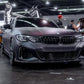 G20 V Style 3pc Carbon Fiber Front Lip - G20 3-Series PRE LCI
