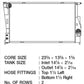 CSF 2011+ BMW 1 Series M / 08-11 BMW 135i / 07-11 BMW 335i M/T Radiator