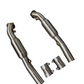 MBS E9X M3 Cat Delete/Test Pipes - E90 E92 E93 M3