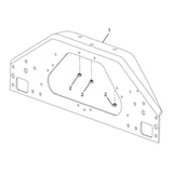 3987735C4 | Genuine International® Front Hood Mounting Crossmember