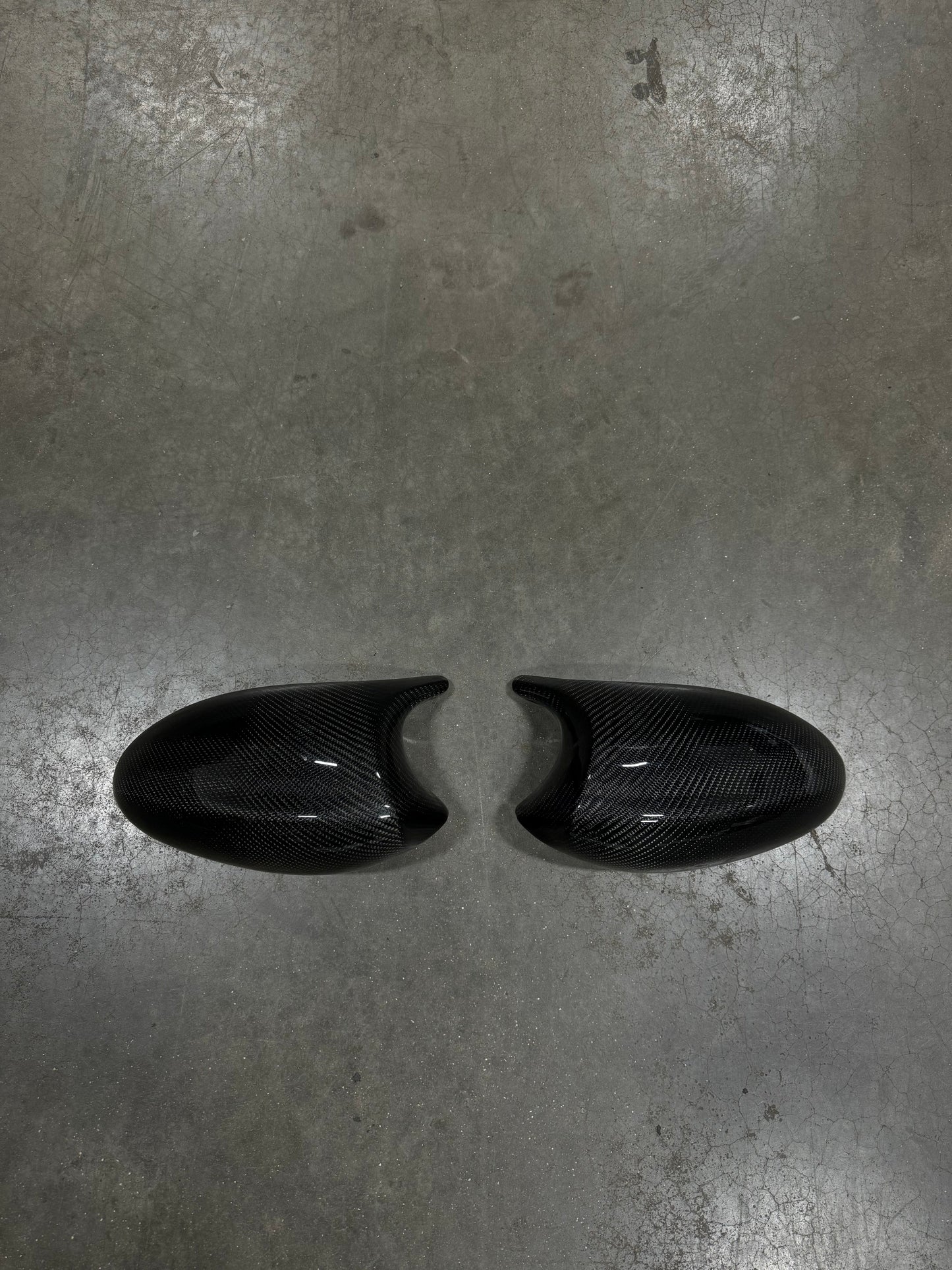 M3 Style Carbon Fiber ABS Mirror Cover Replacement Pre-LCI(BMW E82/E87/E90/E92/E93)