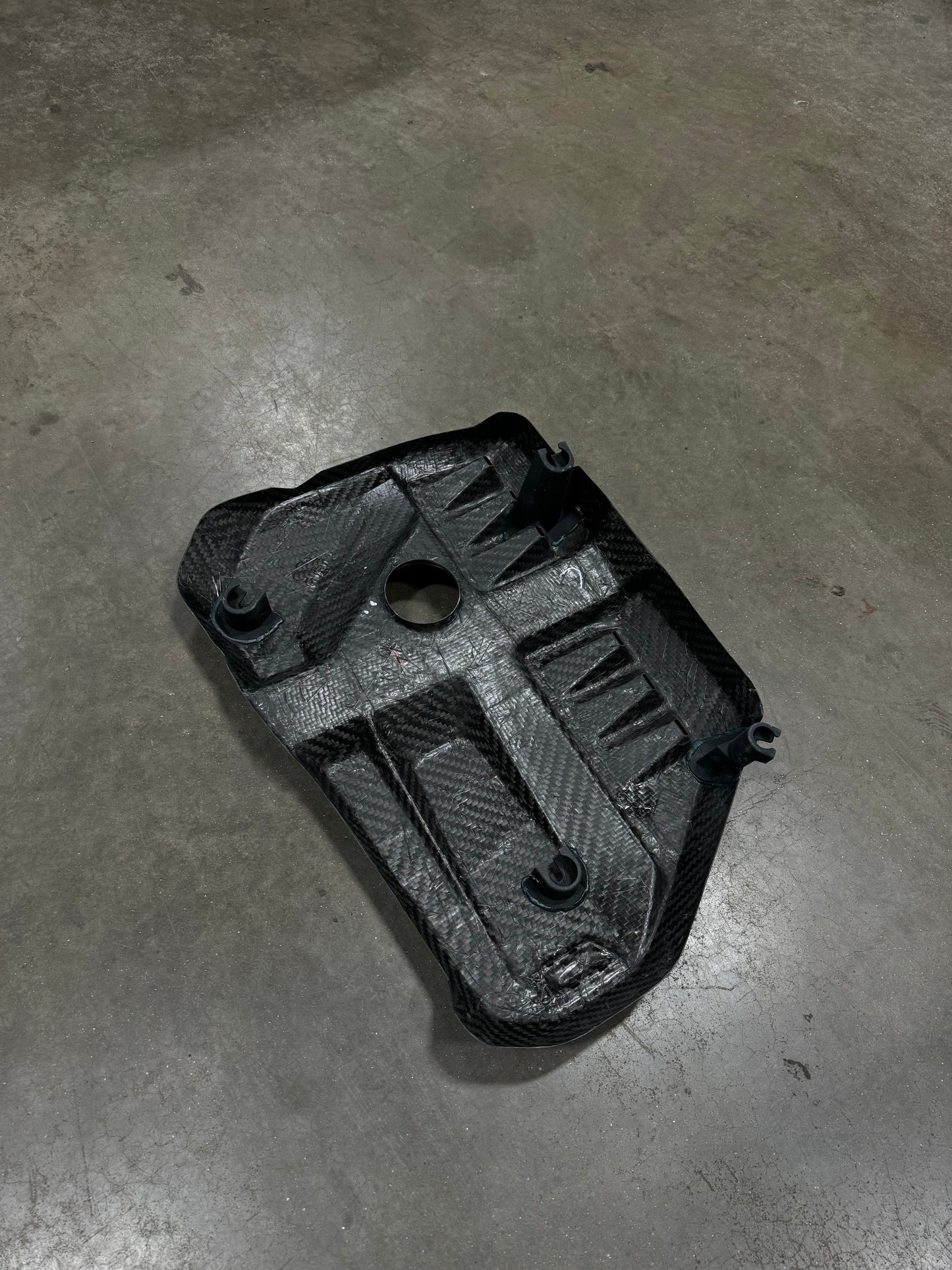 Dry Carbon Fiber Engine Cover Trim (BMW M3 G80 | M4 G82/G83)