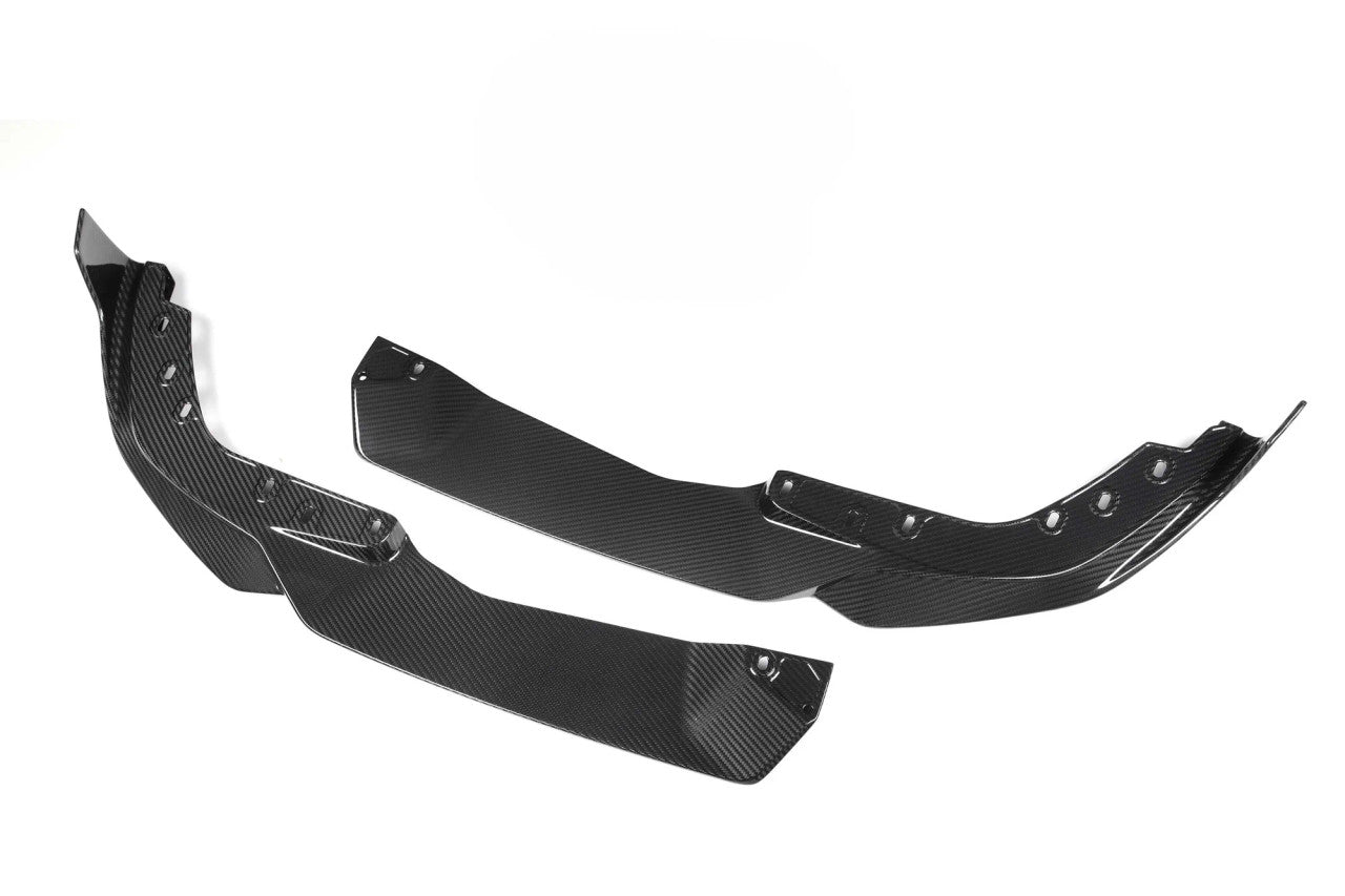 G20 LCI M Performance Style Carbon Fiber Front Lip 2pc - G20 3-Series LCI 2023+