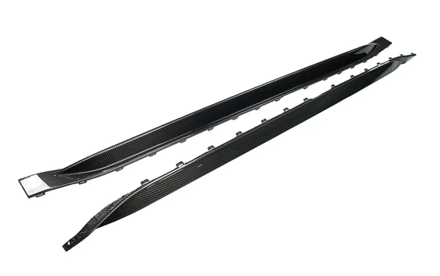 G80 M3 Dry Carbon Fiber OEM Style Side Skirts - G80 M3