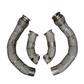 MBS S63 Catless Heatshield Race Downpipes - F90 M5 F91 F92 F93 M8