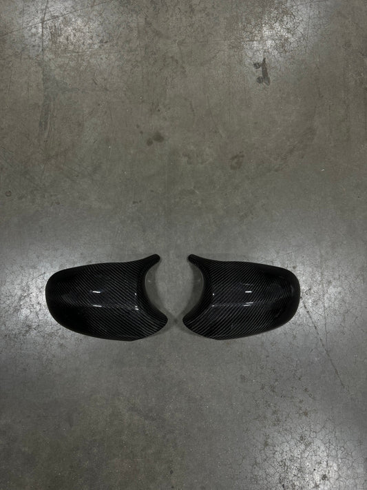 M3 Style Carbon Fiber Mirror Cover Replacement LCI (BMW E82/E87/E90/E92/E93)