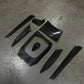 Dry Carbon Fiber Interior Trim Kit Stick On Type PRE-LCI (BMW G20)