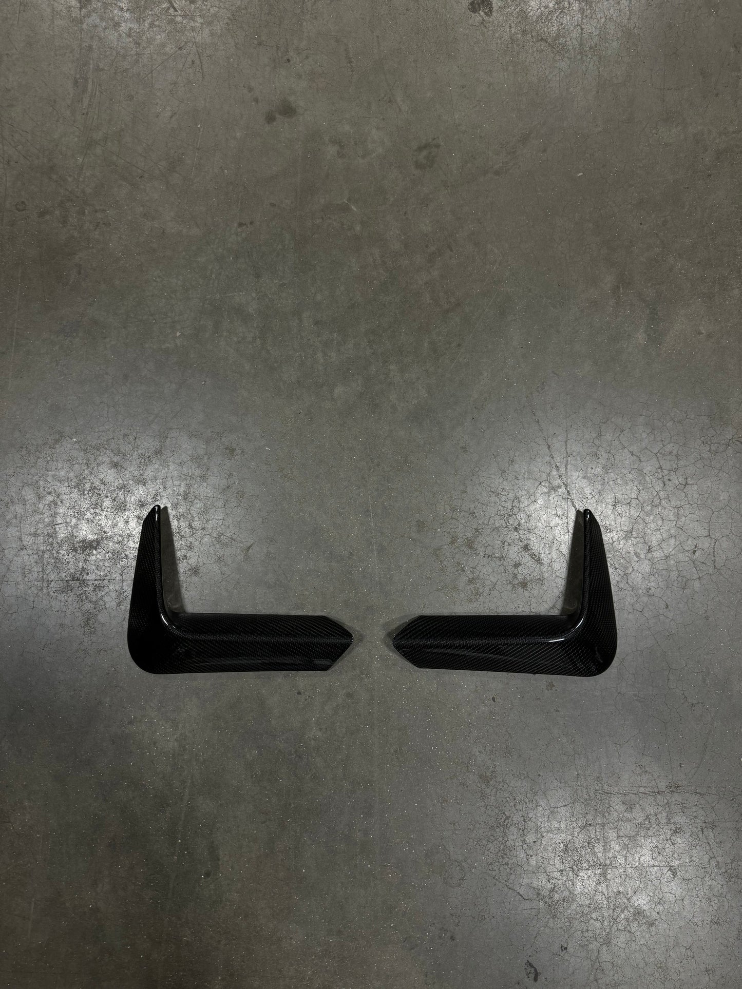 Dry Carbon Fiber OEM Style Rear Bumper Splitters (BMW M3 F80 | M4 F82/F83)