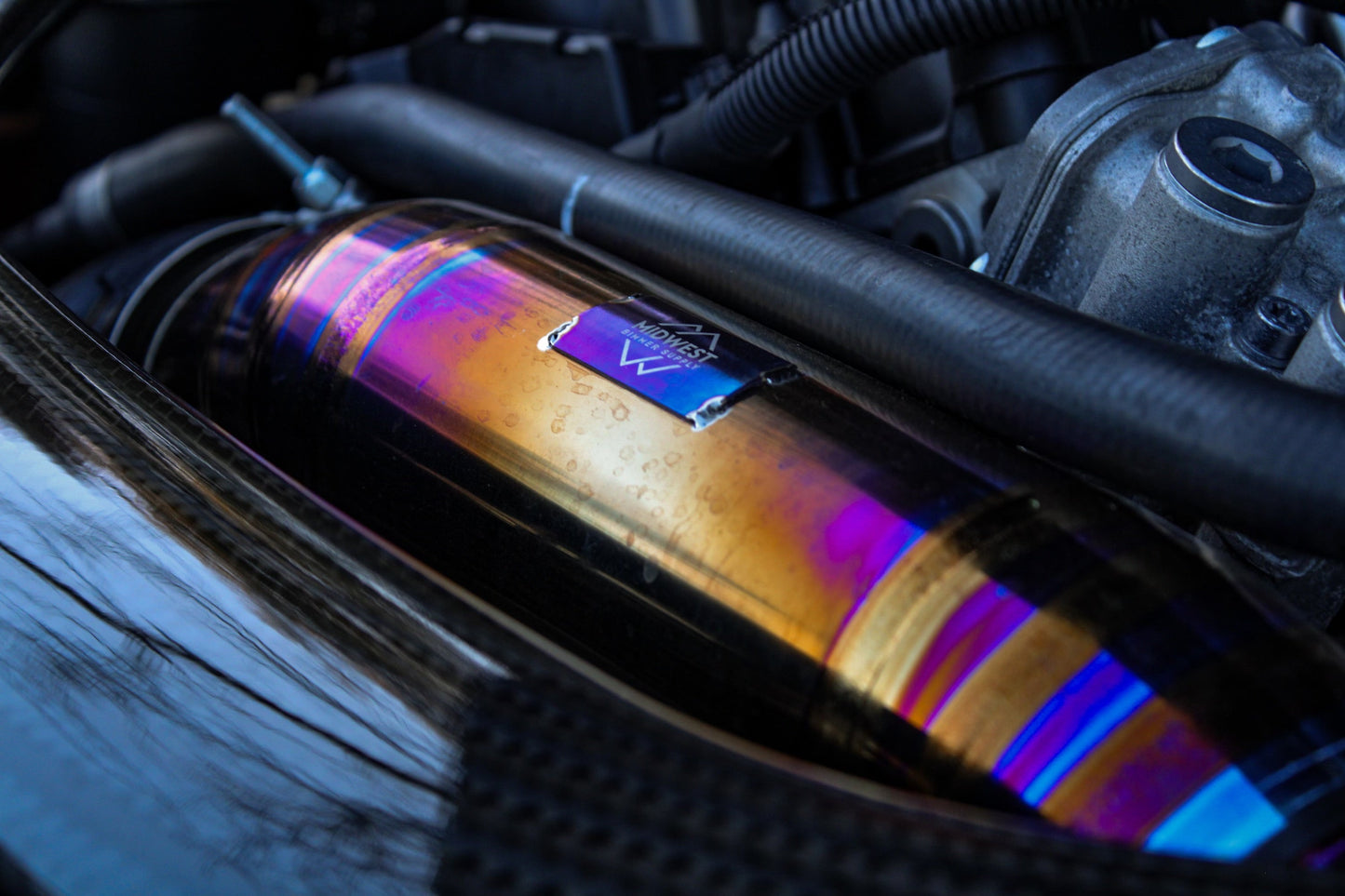 S55 Titanium Front Mount Intakes (F87 M2C | F80 M3 | F82/F83 M4)