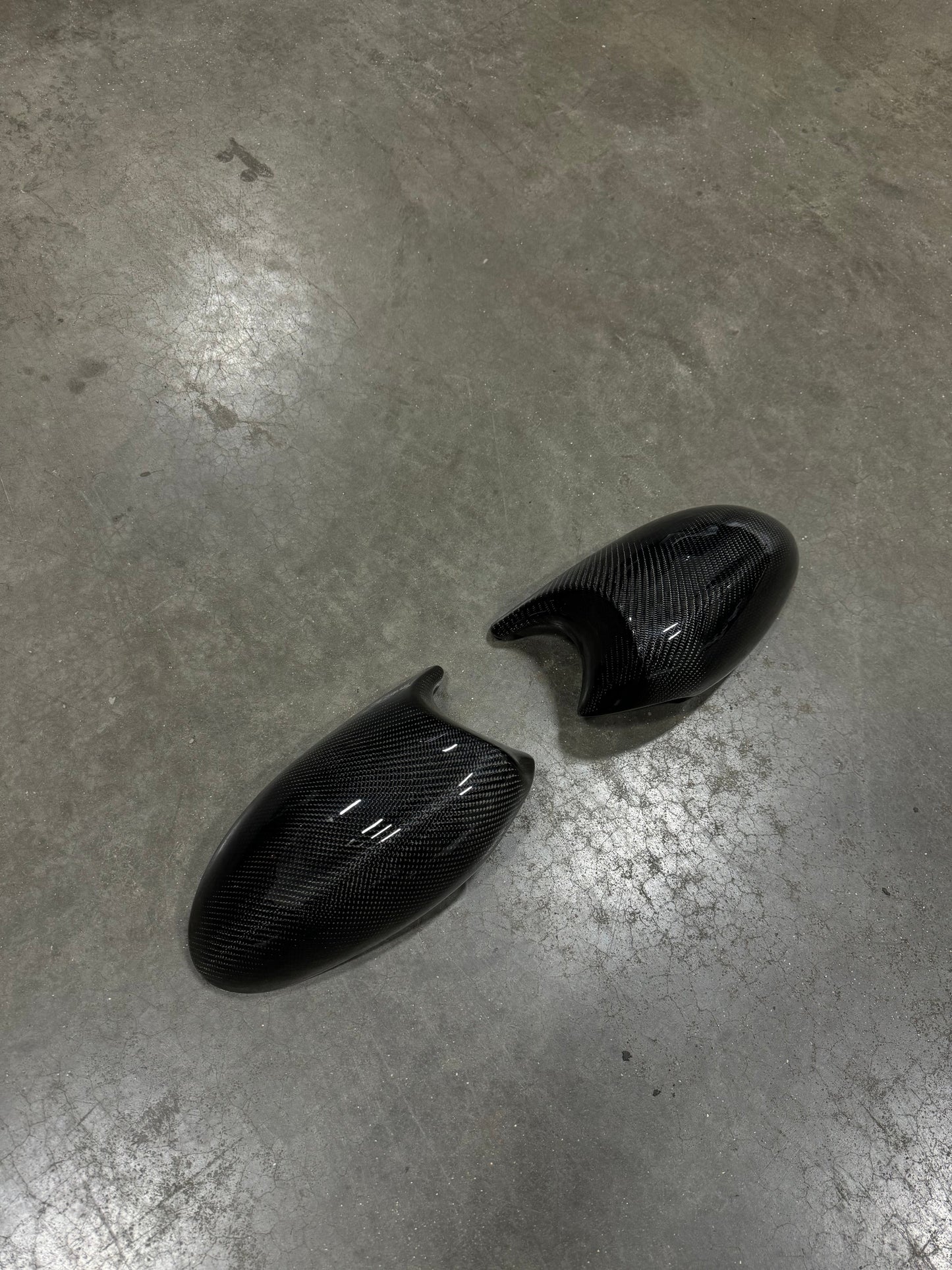 M3 Style Carbon Fiber ABS Mirror Cover Replacement Pre-LCI(BMW E82/E87/E90/E92/E93)