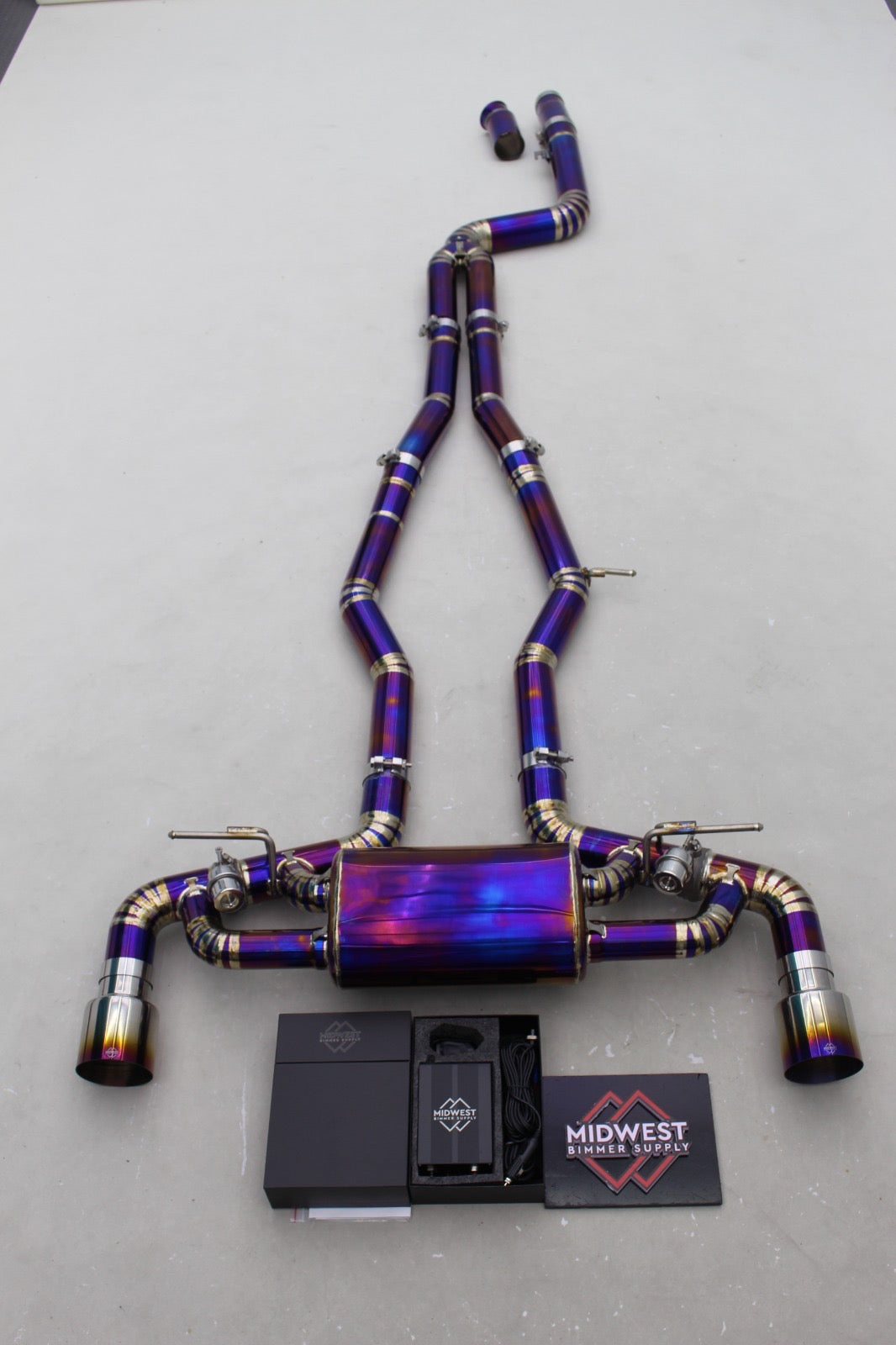 (Customizable) Toyota Supra A90/A91 Valved Exhaust System