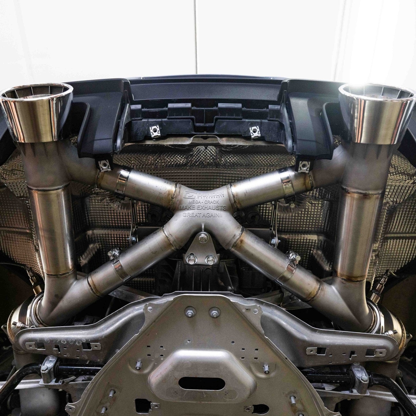 718 GT4 Street Header and Mega Crack Pipe Exhaust