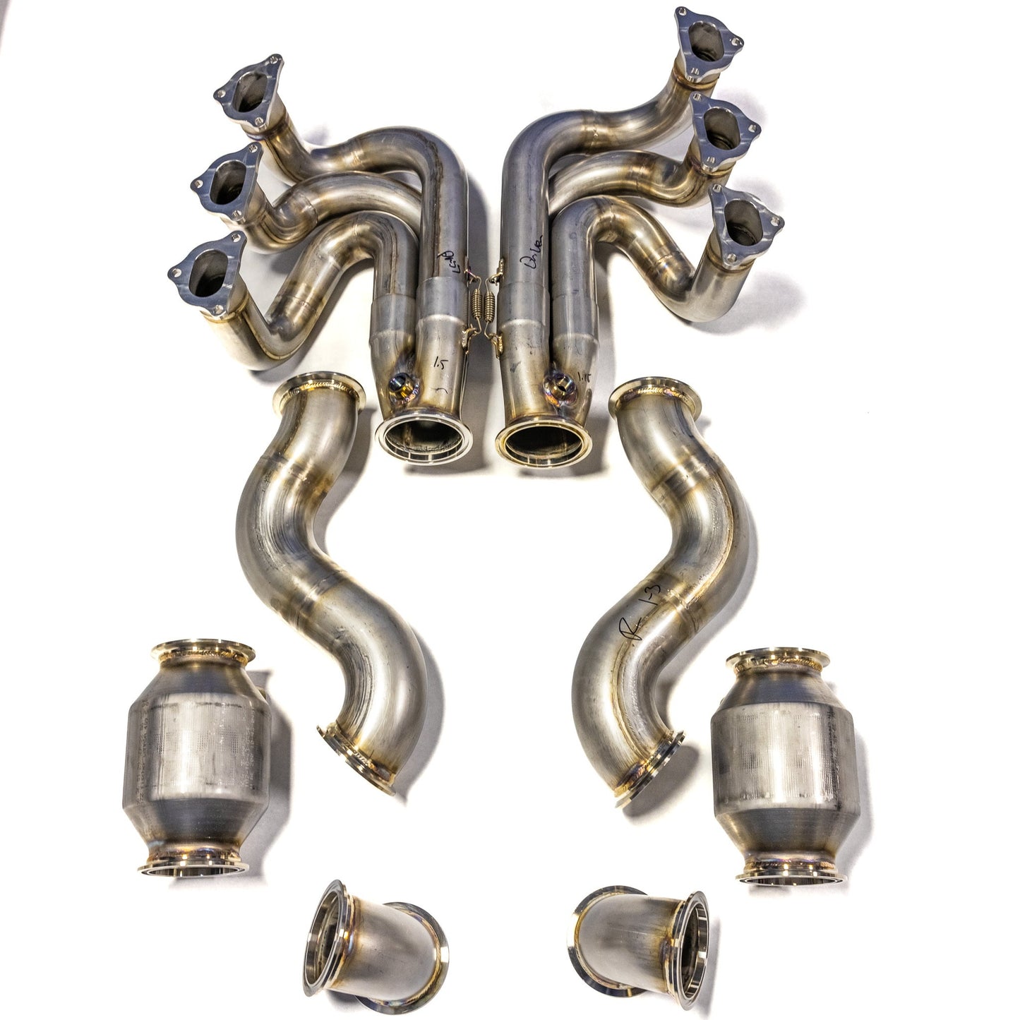 718 GT4RS Clubsport D3 Power Package - 93mm Intake + Full Exhaust