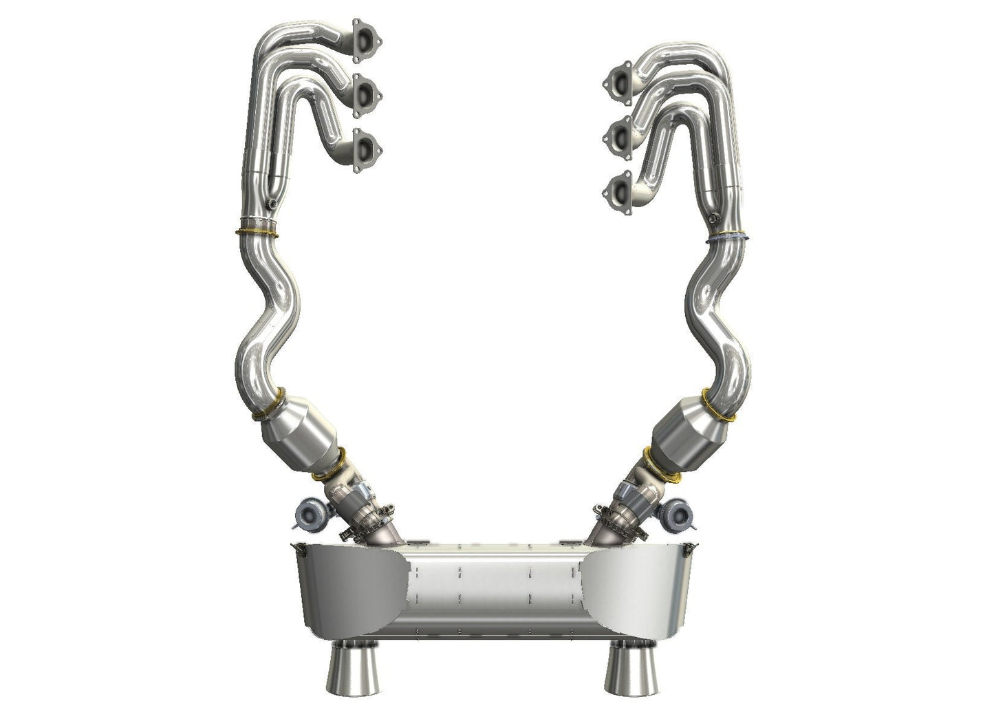 718 GT4RS Clubsport D3 Power Package - 93mm Intake + Full Exhaust