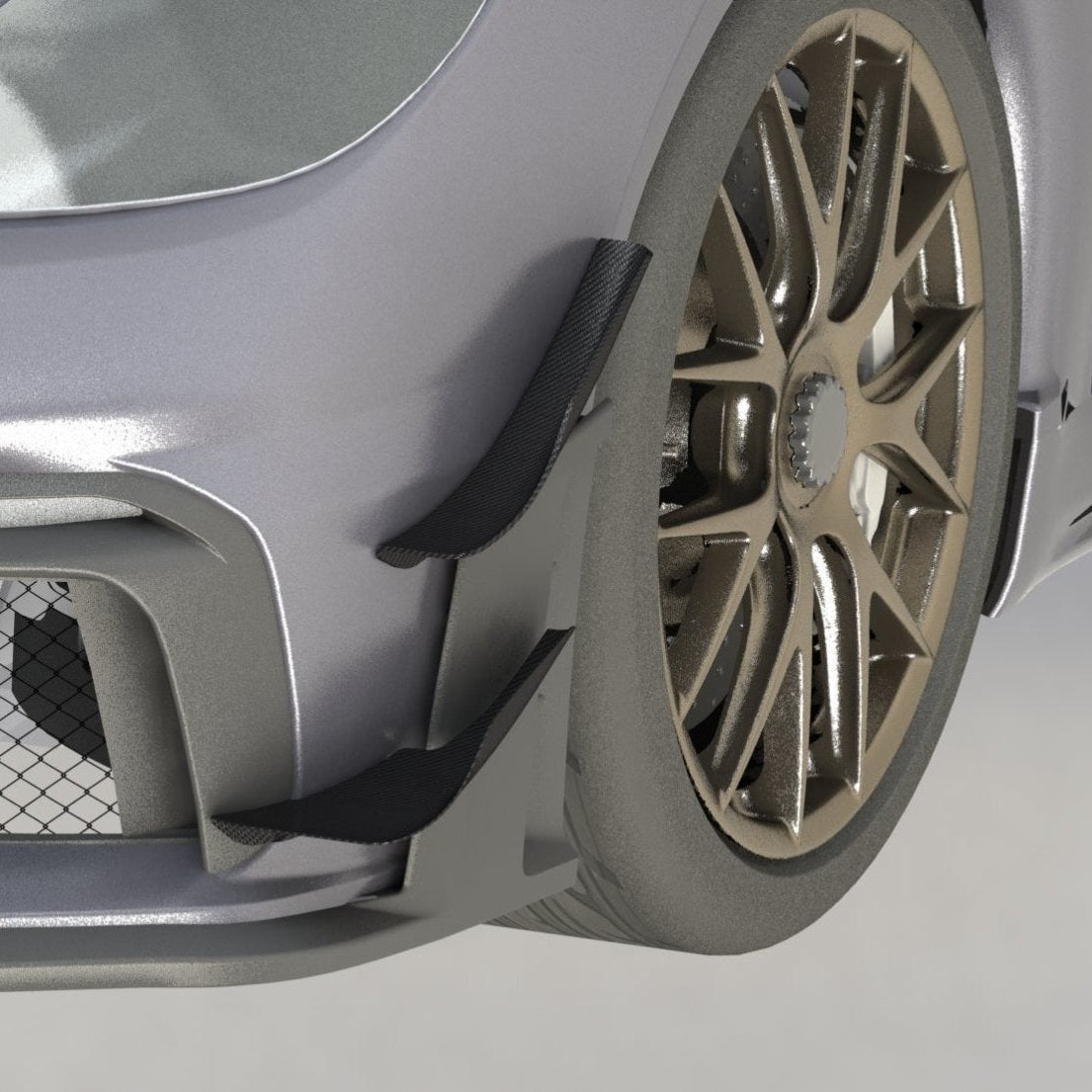 718 GT4RS Stage 1 Aero Kit (Gurney and Dive Planes)