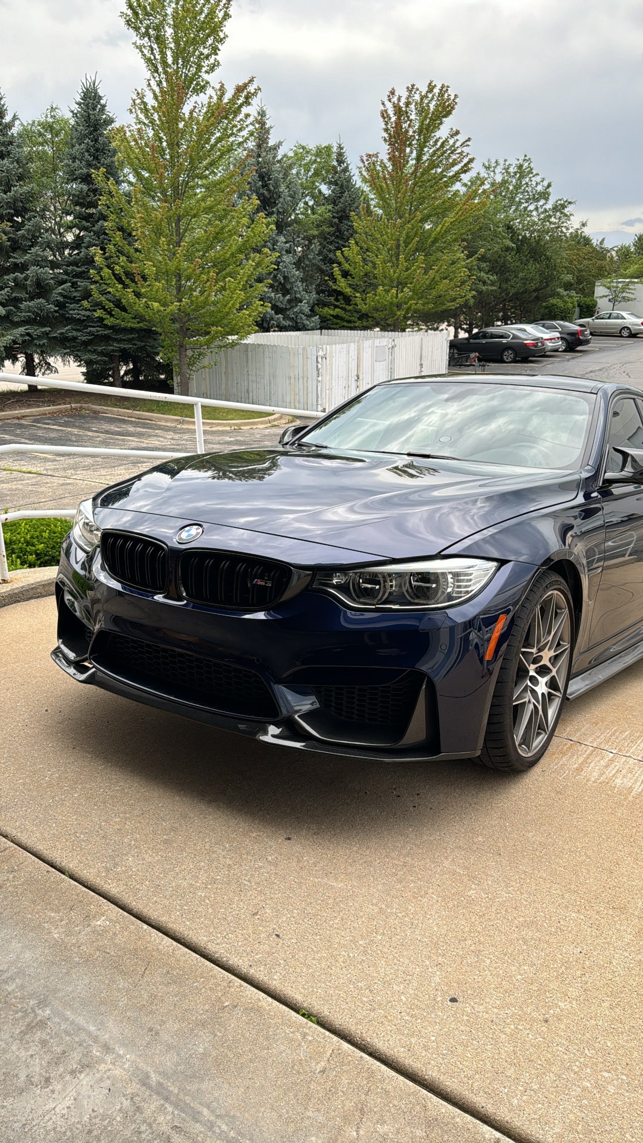 CS V2 Style Carbon Fiber Front Lip (F80 M3 | F82/F83 M4)