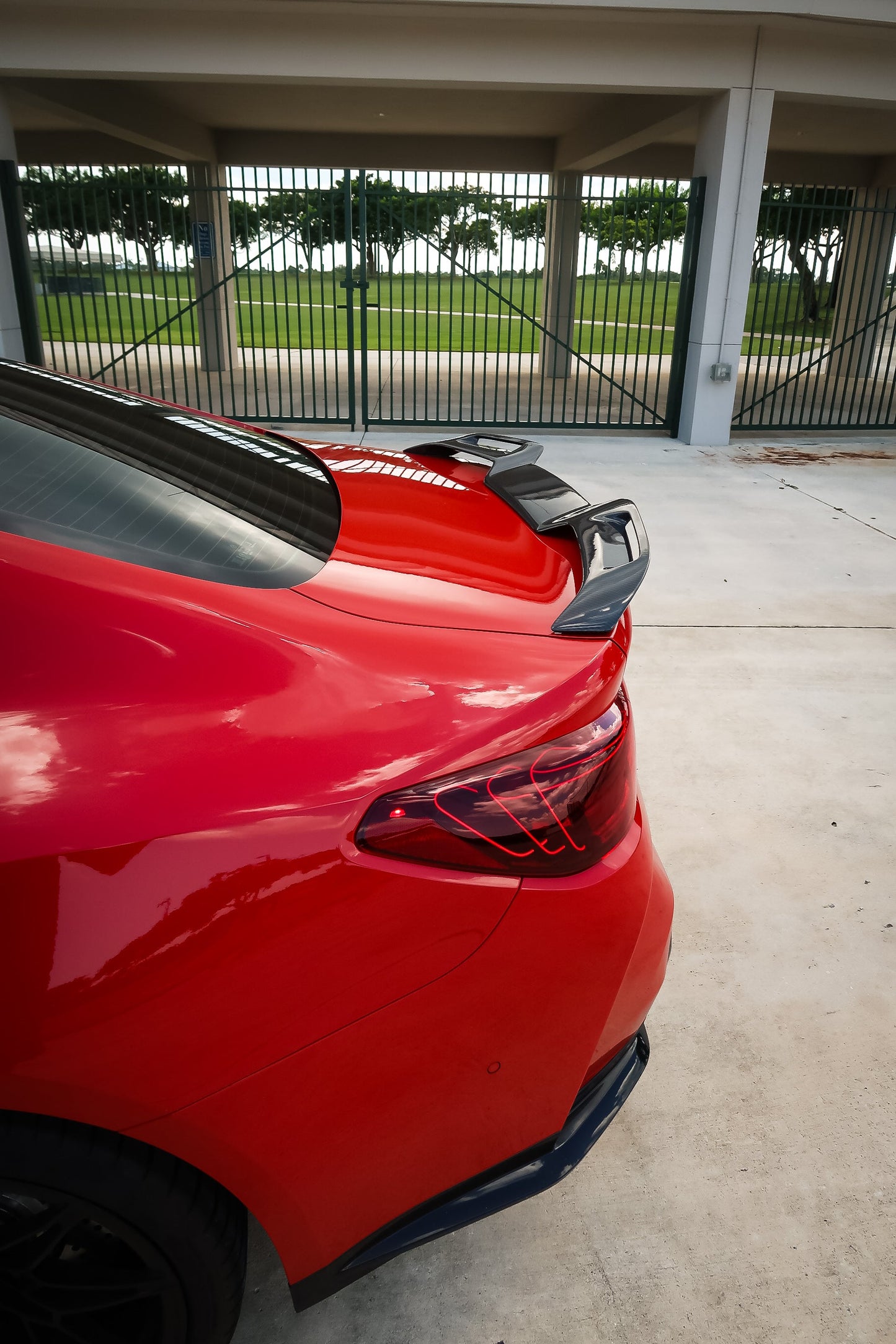 G82 M4 Carbon Fiber V Style Trunk Spoiler - G82 M4 G22 4-Series