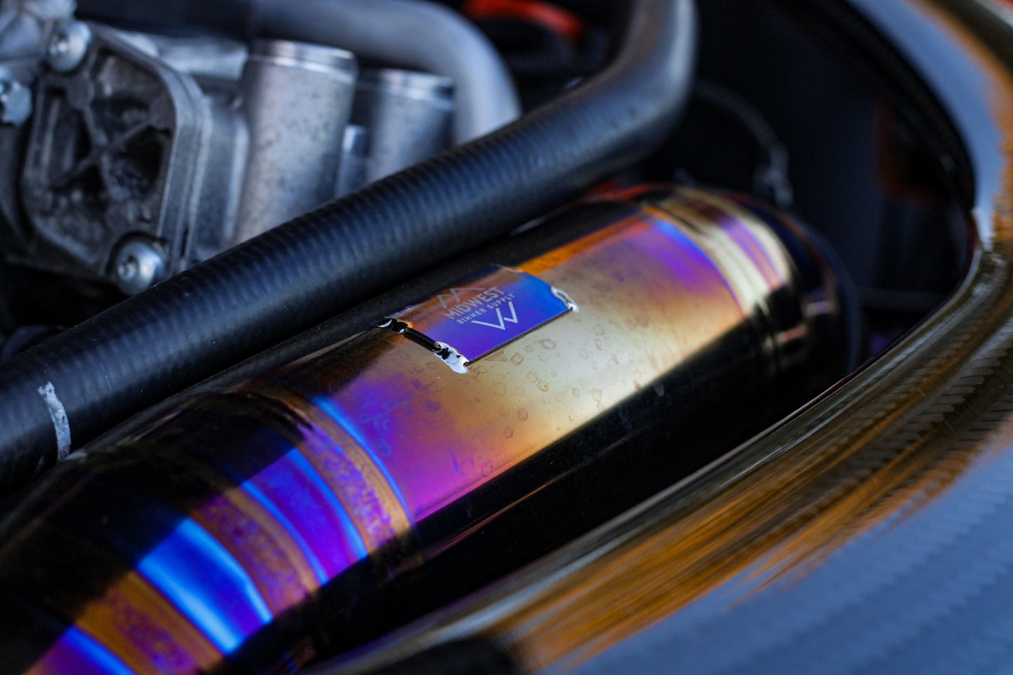 S55 Titanium Front Mount Intakes (F87 M2C | F80 M3 | F82/F83 M4)