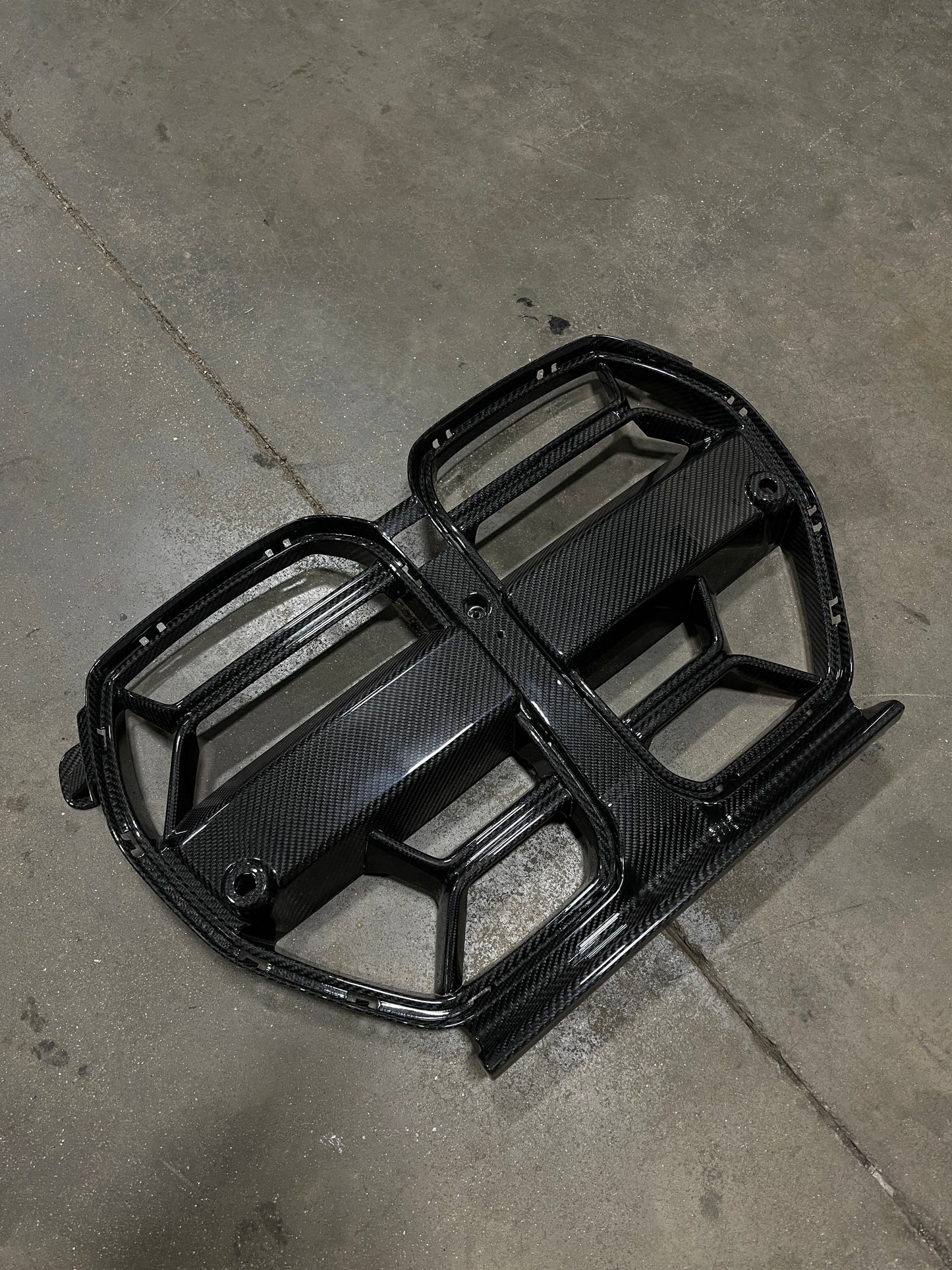 CSL Style Dry Carbon Fiber Front Grille Without ACC (BMW G80/G82/G83 M3/M4)  ** PRE-ORDER  EST. SHIP EARLY NOVEMBER**