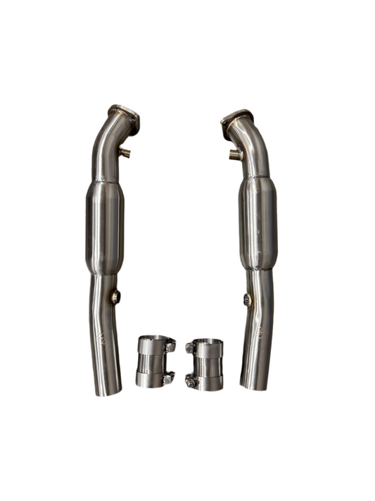 MBS E9X M3 Cat Delete/Test Pipes - E90 E92 E93 M3