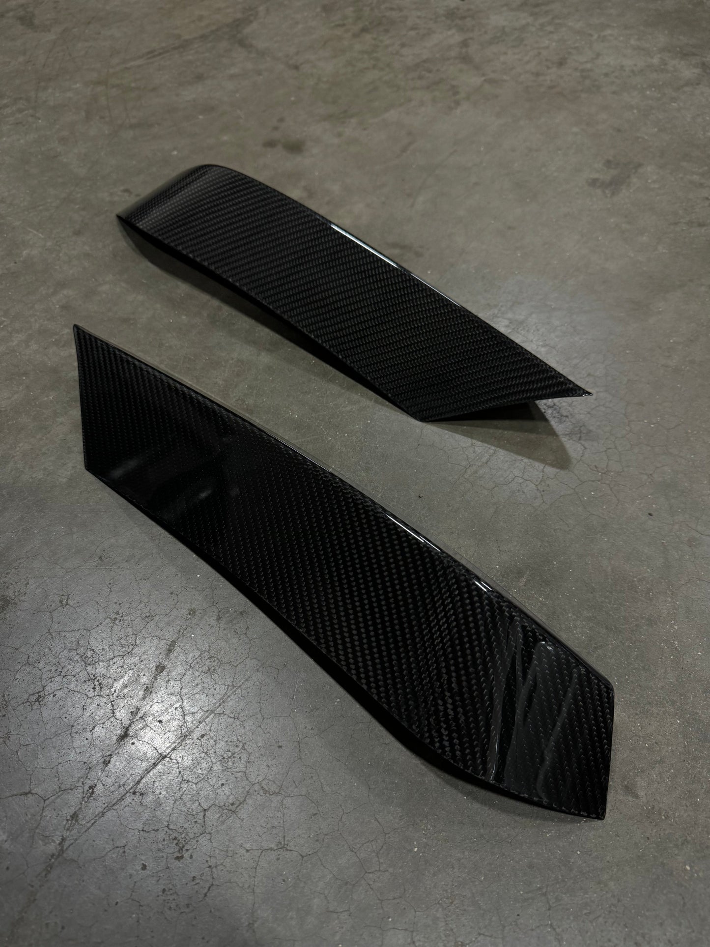 Dry Carbon Fiber OEM Style Front Bumper Upper Trim (BMW M3 F80 | M4 (F82/F83)