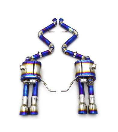 (Customizable) BMW E9x M3 AxleBack Valved Exhaust System (S65)