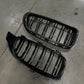 Carbon Fiber Dual Slat Front Grilles (BMW F32/F33/F36/F80/F82/F83 M3/M4)