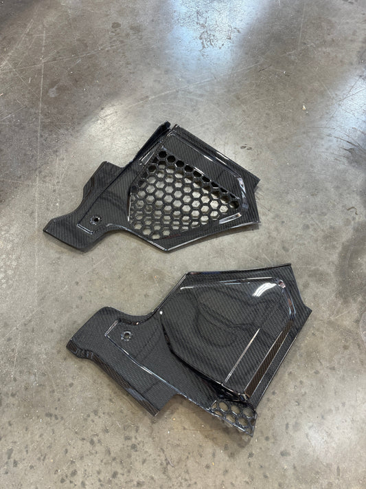 G8X S58 Dry Carbon Engine Bay Cowl Trim Cover